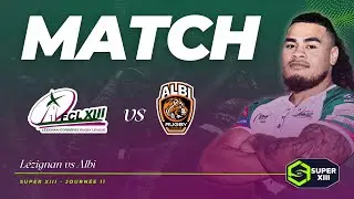 MATCH | SUPER XIII | Lézignan vs @albirugbyleaguexiii