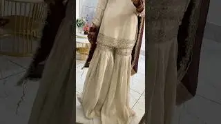 cutting and stitching /pakistani gharara kurti cutting #new