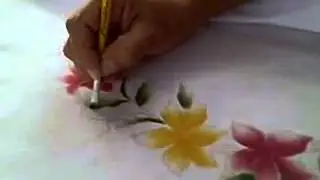 الرسم على القماش
