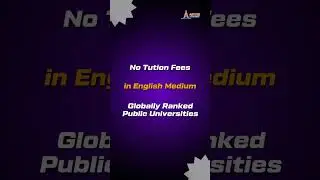 Study in GERMANY for FREE  | No German Needed | English Medium | GRE + TOEFL Only! 🎓💸