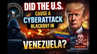 US Cyberattack? Venezuela Blackout Uncovered - Cyberwarfare Revealed