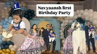 Navyaansh First Birthday Celebration | Amrisha’s Brother Amrish’ Birthday party 