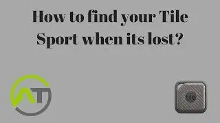 How to find your Tile Sport when its lost?