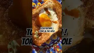 Touchdown ! #easyrecipes #food #cooking  Toad in the Hole