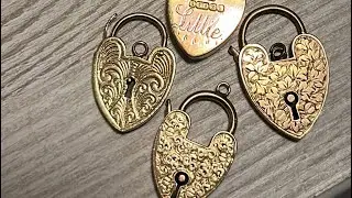 The #jewelryhaul Antique and Vintage Jewelry Birmingham Jewellery Quarter England #Gold #sterling