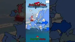 What side of Sudan Civil War do you support? #maps #mapping #europe #geography