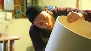 Drum maker Jordan Gauthier