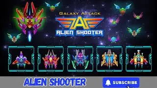 All Bosses! Gallery attack alien shooter! Change game #gaming