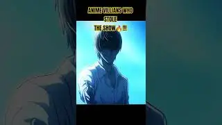 Anime villains who STOLE the SHOW!!!🔥 #shorts