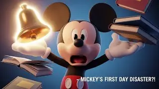 Mickey Mouse First Day at School 🏫😂 | Funny & Magical School Adventure | Kids Cartoon