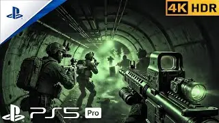 (Ps5) Battlefield 6 &ndash; Egypt Night Raid Mission | Ultra Realistic 4K HDR Gameplay