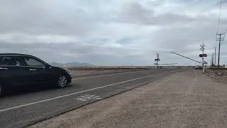 EB BNSF Domestic Intermodal/Port Stack Train At Newberry Springs CA! #bigbossrailfanner