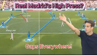 Real Madrid Are Pressing High &mdash; But Not Really Pressing