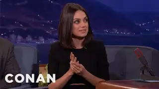 Mila Kunis Sold Unlicensed *NSYNC Merch On eBay | CONAN on TBS
