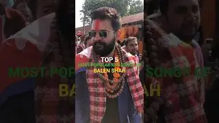 Balen Shah Top 5 Popular Nepali Rap Song!😱Jiney Sunkar Respect Badega?🤨🇳🇵#shorts #trendingnow