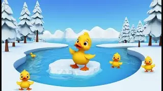 Duckling Dodo&rsquo;s Ice Flip Fail 🦆❄️ | 3D Animated Nursery Rhyme for Kids