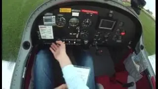 Flight training Eurostar EV-97, ESTT