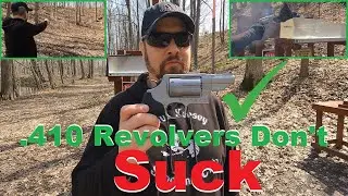 .410 Revolvers Don't Suck (S&W Governor/Taurus Judge) - Opinion and Ballistic Tests!