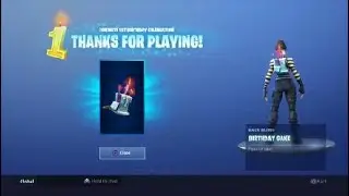 Getting birthday cake backbling