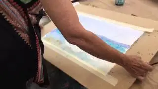 Watercolour lessons in Melbourne & Geelong in the Artworx studio.