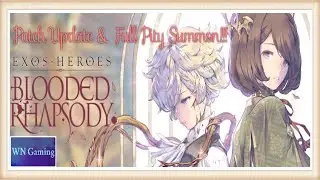 Exos Heroes New Patch Update & Full Pity Summon!!!