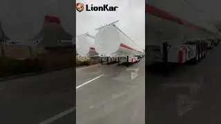 Four-axle tanker semi trailer for sale  #semitrailer