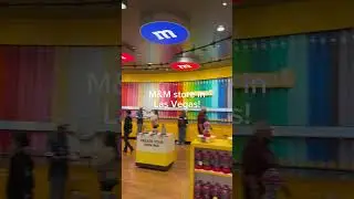 M&M store in Las Vegas! #lasvegas #nevada #mandm #anxiety