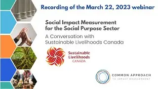 Webinar: Common Foundations and Sustainable Livelihoods Canada