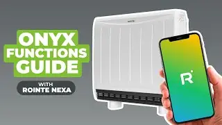 How to Use Onyx Storage Heater with Rointe Nexa App | Complete Functions Guide