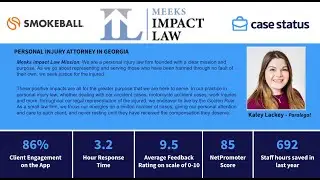 Meeks Impact Law - Case Status & Smokeball