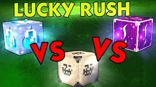 OP BATTLE! WATER vs TROLL vs FANTASIA | Minecraft LUCKY RUSH | earliboy
