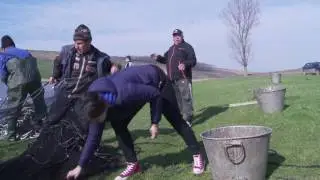 La pescuit pe Domeniile Lungu de la Bivolari, Iasi