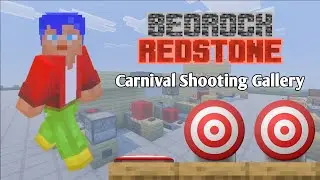 Minecraft Bedrock Redstone Carnival Shooting Gallery