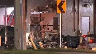 BMW plows into Firehouse Subs, catches fire, killing 2