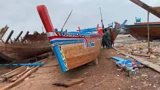 Wooden Boat Making In ibrahim hydari