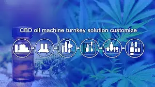 cbd oil machine turnkey solution customize