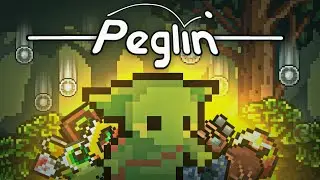 Пробное видео: самый странный рогалик который я видел Peglin.