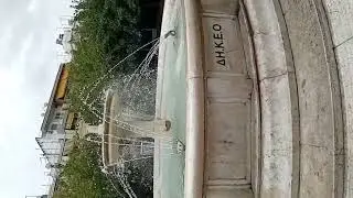 Fountain in Athens Greece 