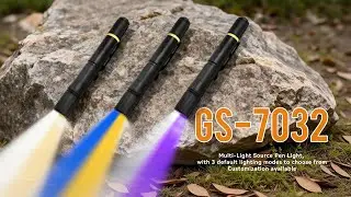 GS-7032 Pen Lights: Custom LED Colors & Direct Factory Support