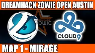 Luminosity vs Cloud 9 | Map 1 (Mirage) DreamHack Zowie Open Austin (6th May 2016)