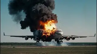 The World is Shocked! The Russian Presidential Plane Explodes During Takeoff, Here's What Happened!