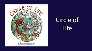 Circle of Life by Melpomeni Chatzipanagiotou Coloring Book Flip Through