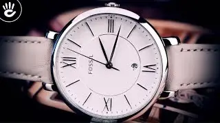 Review Đồng Hồ Fossil ES3793 đơn giản 3 kim c&ugrave;ng thiết kế mỏng thời trang