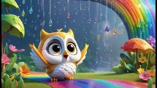 Three Wise Owls Know Sunny and Rainy | Learn Weather with Owls | Fun Kids Rhyme