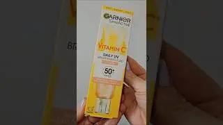 Improve skin's complexion & prevent sun damage with the Garnier Vitamin C Daily UV Brightening Fluid
