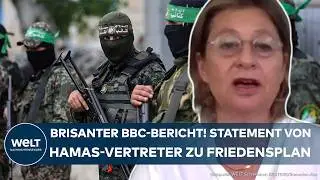 NAHOST: Brisanter Bericht! Hamas-Vertreter gibt knallhartes Statement zu Friedensplan mit Israel ab