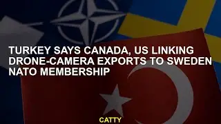 T&uuml;rkiye says Canada, US drone camera exports to Swedish NATO membership connects