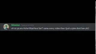 oh so your an AsherWasHere fan