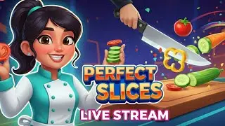 Live 🔴 perfect slices 🔪🍅 (Part-124) #shorts #live #perfectslice #trending #asmr #cuttinggame