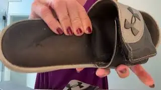 How these Under Armour Kids' Ignite VI Slide Sandal have held up after 2.5 years!